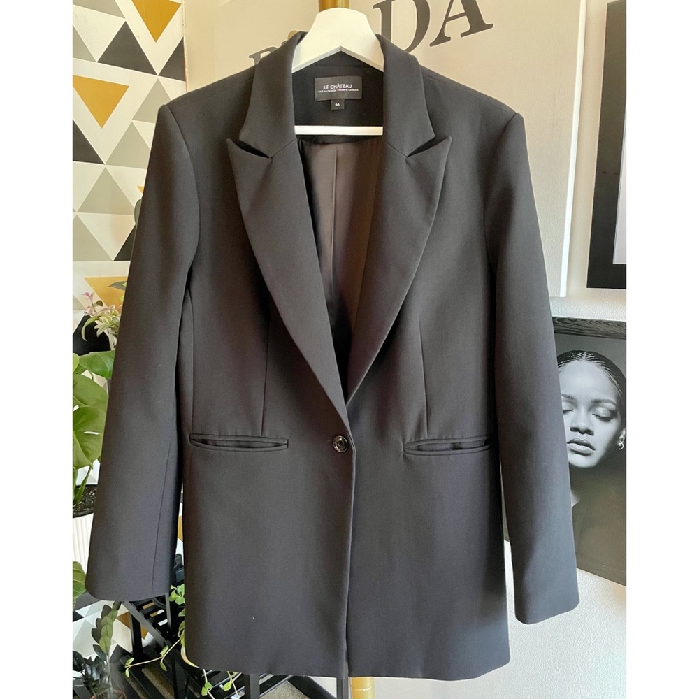 Classic Black Blazer